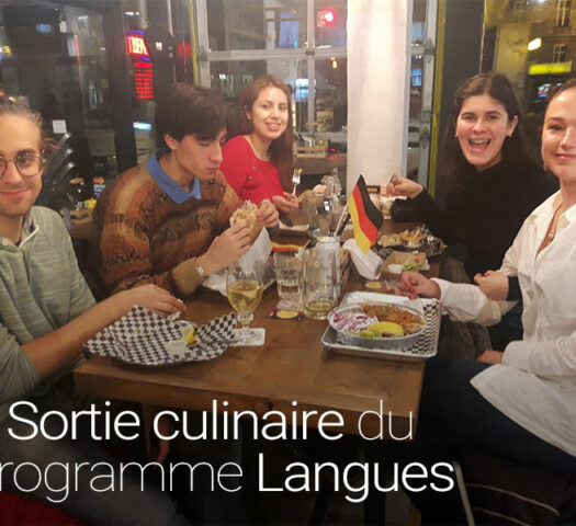 Sortie culinaire du programme Langues