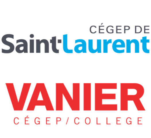 Logo du Cégep de Saint-Laurent et du Collège Vanier