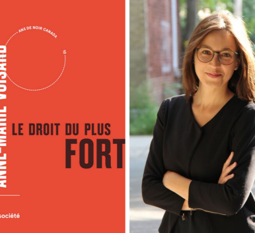 Le droit du plus fort, essai d'Anne-Marie Voisard, enseignante au Cégep de Saint-Laurent