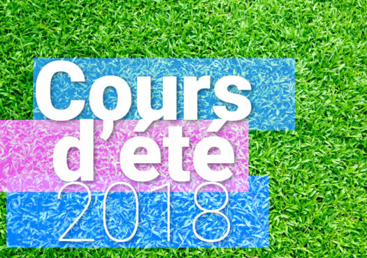 cours ete 2018 nouvelles