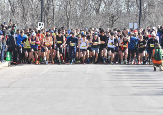 Départ de masse de la Course Saint-Laurent 2019