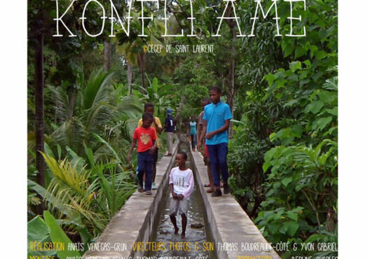 Film Konfli Ame, tourné pendant un échange étudiant en Haïti