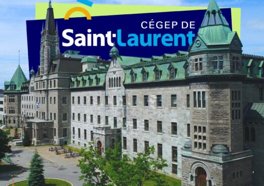 Annonce pour le nouveau site web du Cégep.