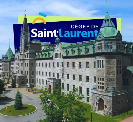 Annonce pour le nouveau site web du Cégep.