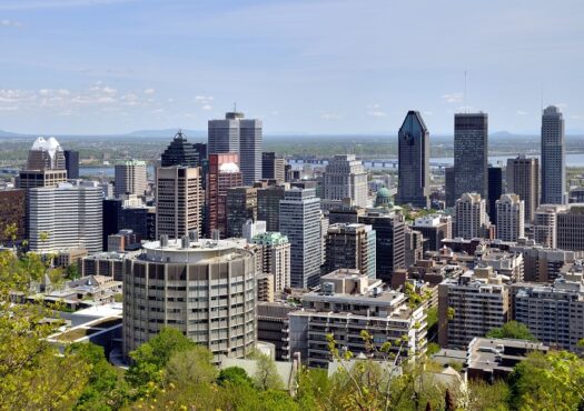 Montreal QC Skyline