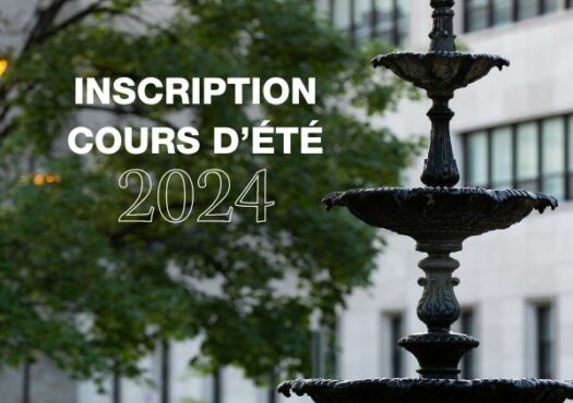 INSCRIPTION COURS DETE