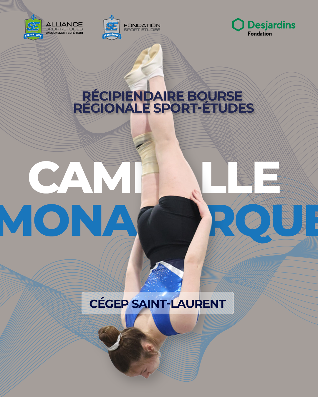 image La Fondation Sport-Études souligne la persévérance de Camille Monarque